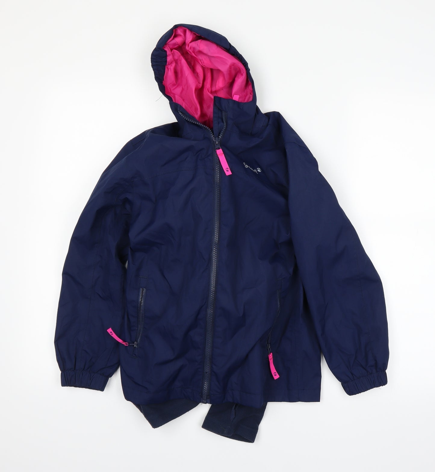 Gelert Girls Blue   Rain Coat Coat Size 7-8 Years