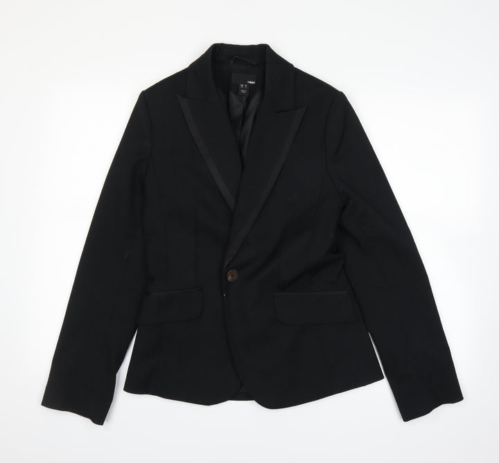 H&M Womens Black   Jacket  Size 10