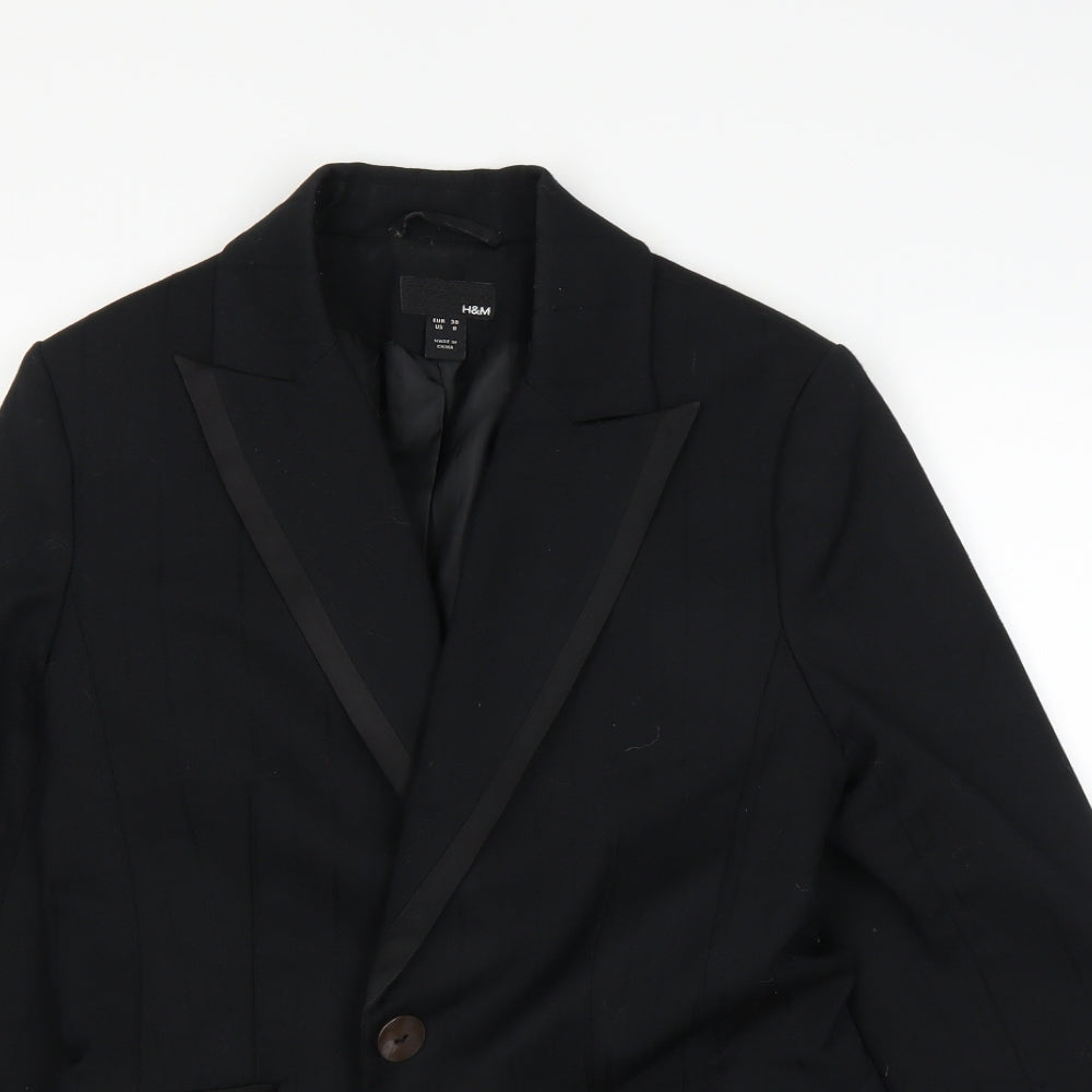 H&M Womens Black   Jacket  Size 10