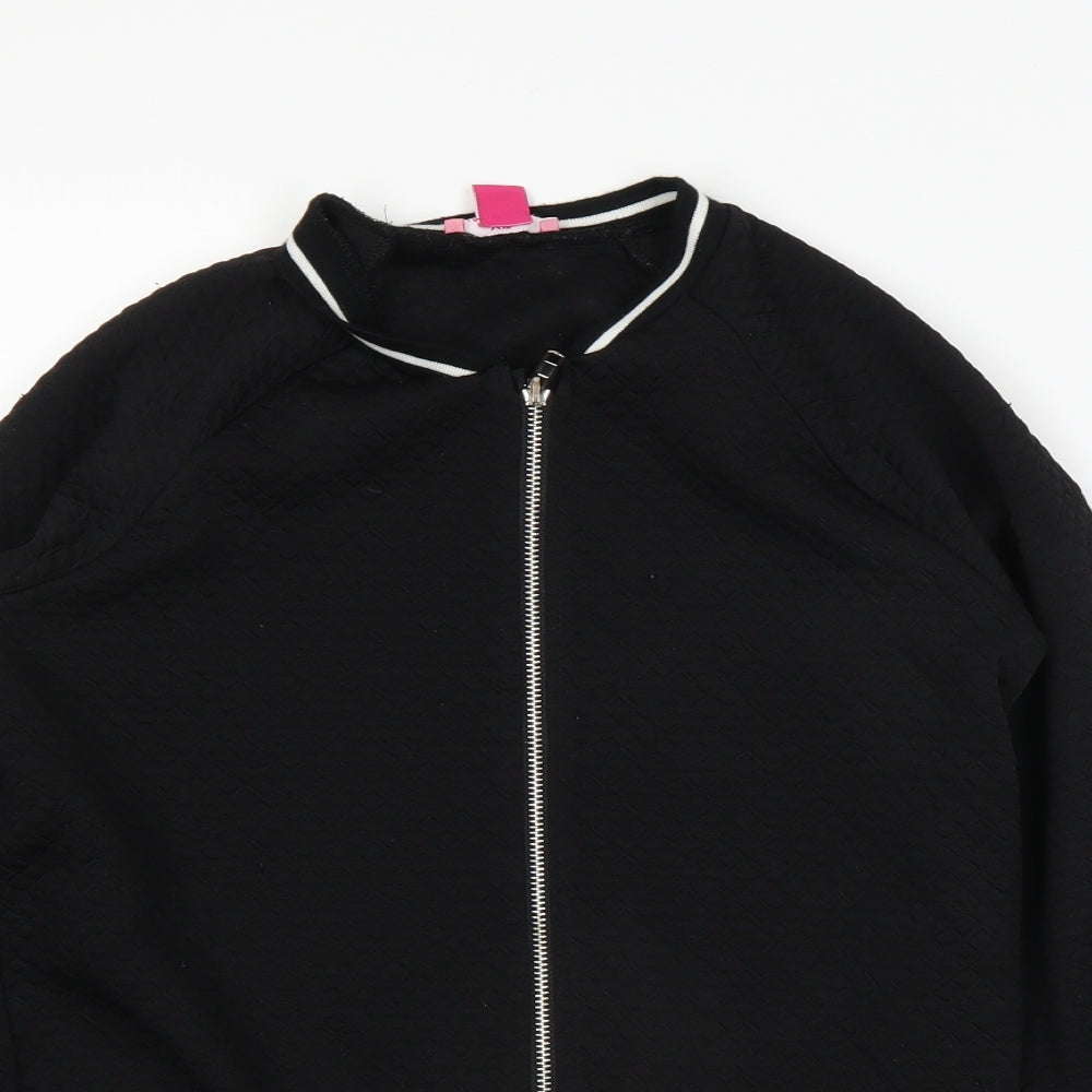 YD Girls Black   Jacket  Size 12-13 Years