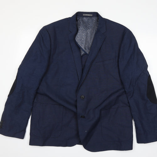 Primark Mens Blue   Jacket Suit Jacket Size XL