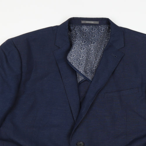 Primark Mens Blue   Jacket Suit Jacket Size XL