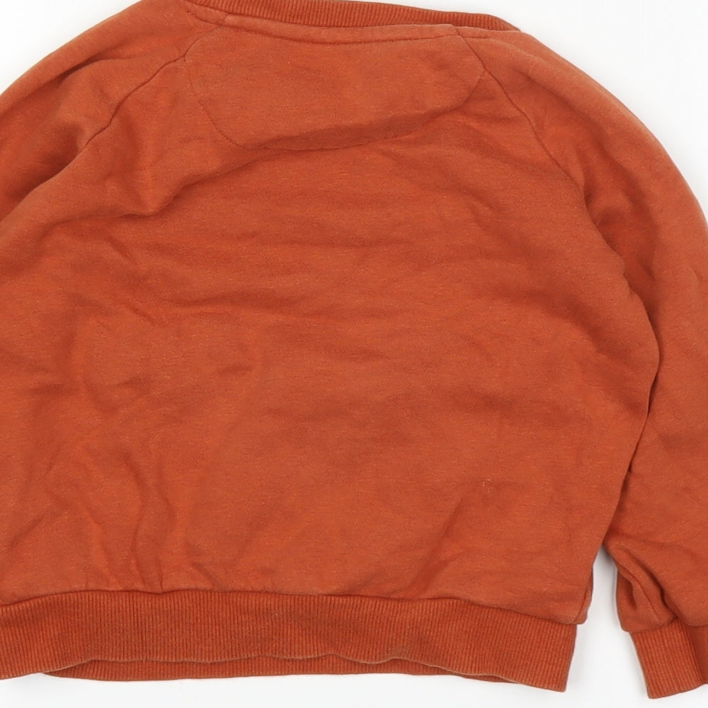 F&F Girls Brown   Pullover Jumper Size 3-4 Years