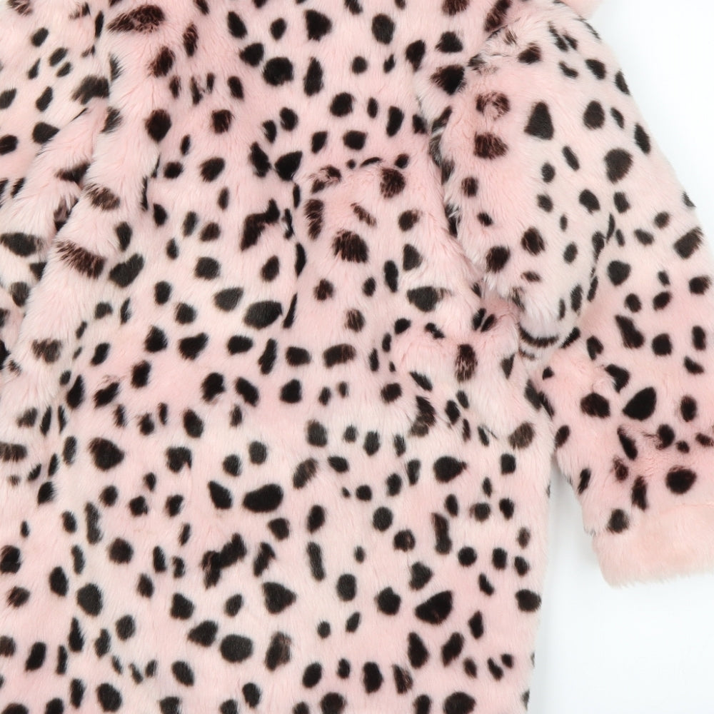 butterfly wings Womens Pink   Overcoat Coat Size 6