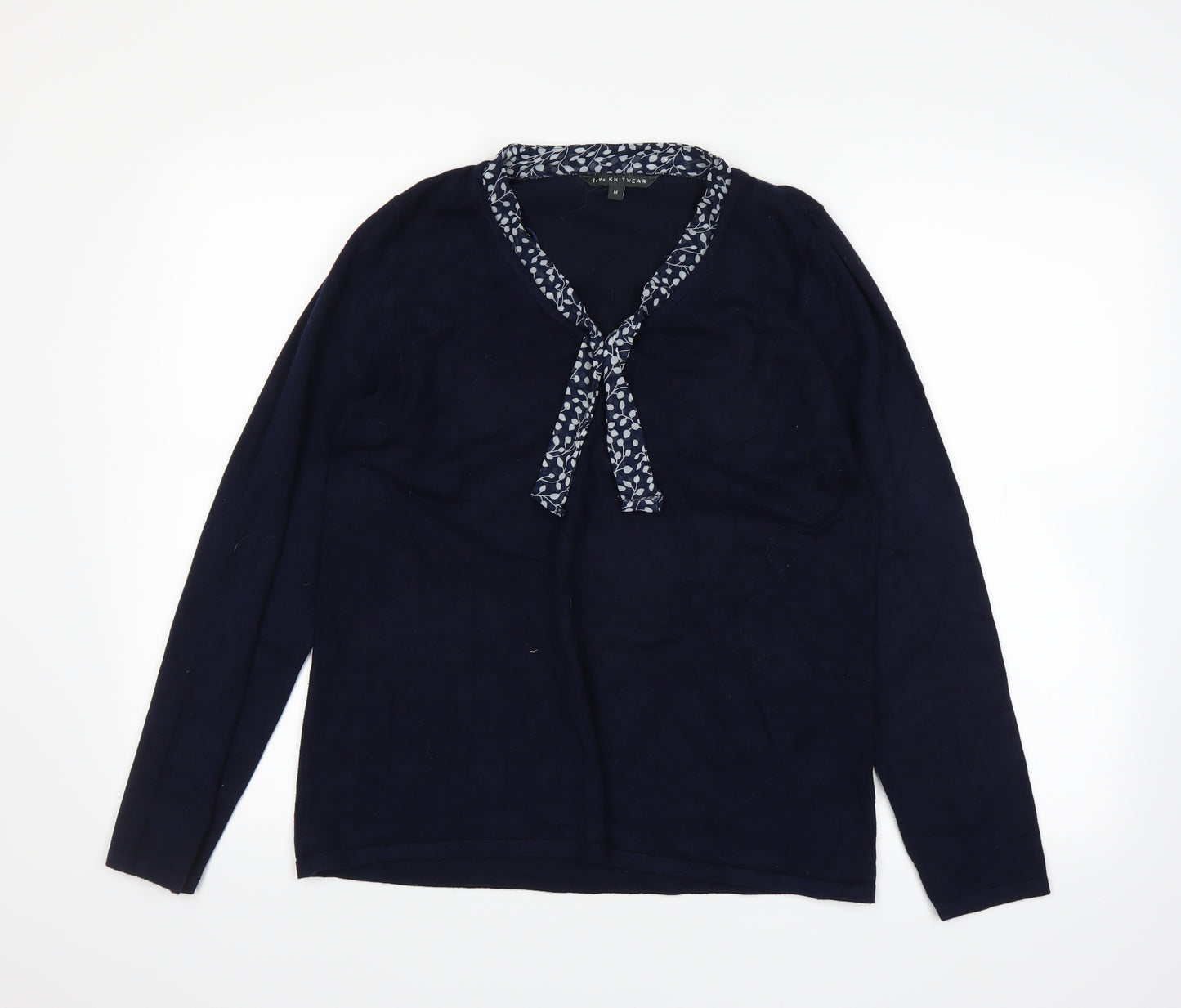 Knitwear Womens Blue   Pullover Jumper Size 14
