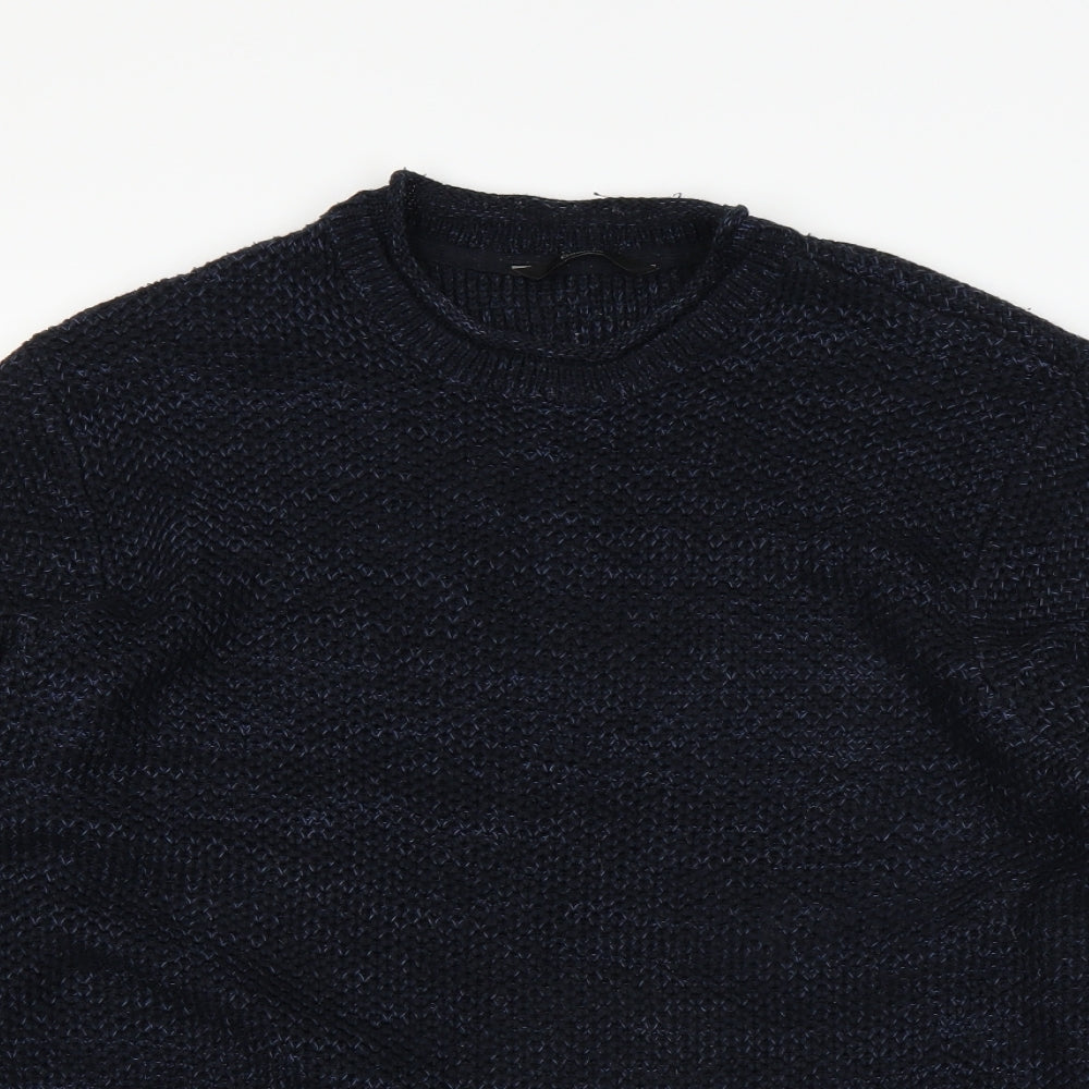 George Mens Blue   Pullover Jumper Size M