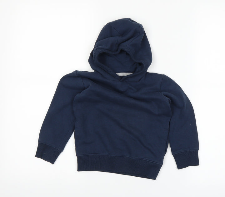 Urban Boys Blue Pullover Hoodie Size 3-4 Years