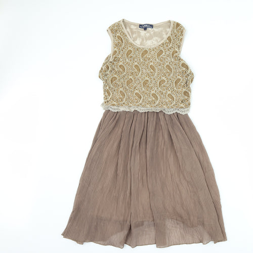 New York Laundry Womens Brown   A-Line  Size S