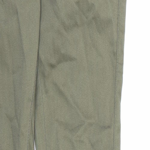 Crafted Womens Green  Denim Skinny Jeans Size 8 L30 in