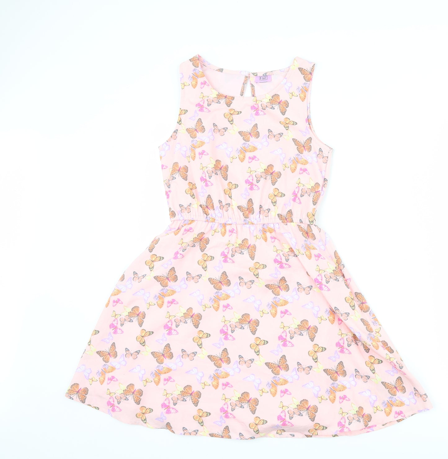 F&F Girls Pink   A-Line  Size 10-11 Years