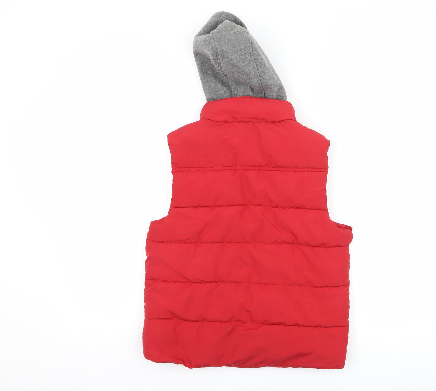 Blue Zoo Boys Red   Gilet Coat Size 6-7 Years
