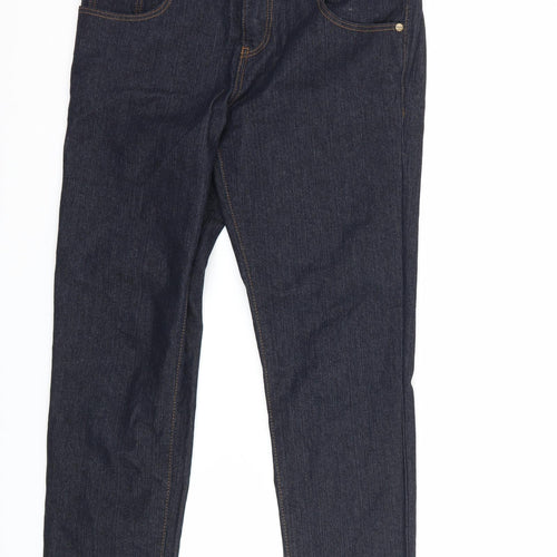 New Look Womens Blue  Denim Skinny Jeans Size 10 L27 in