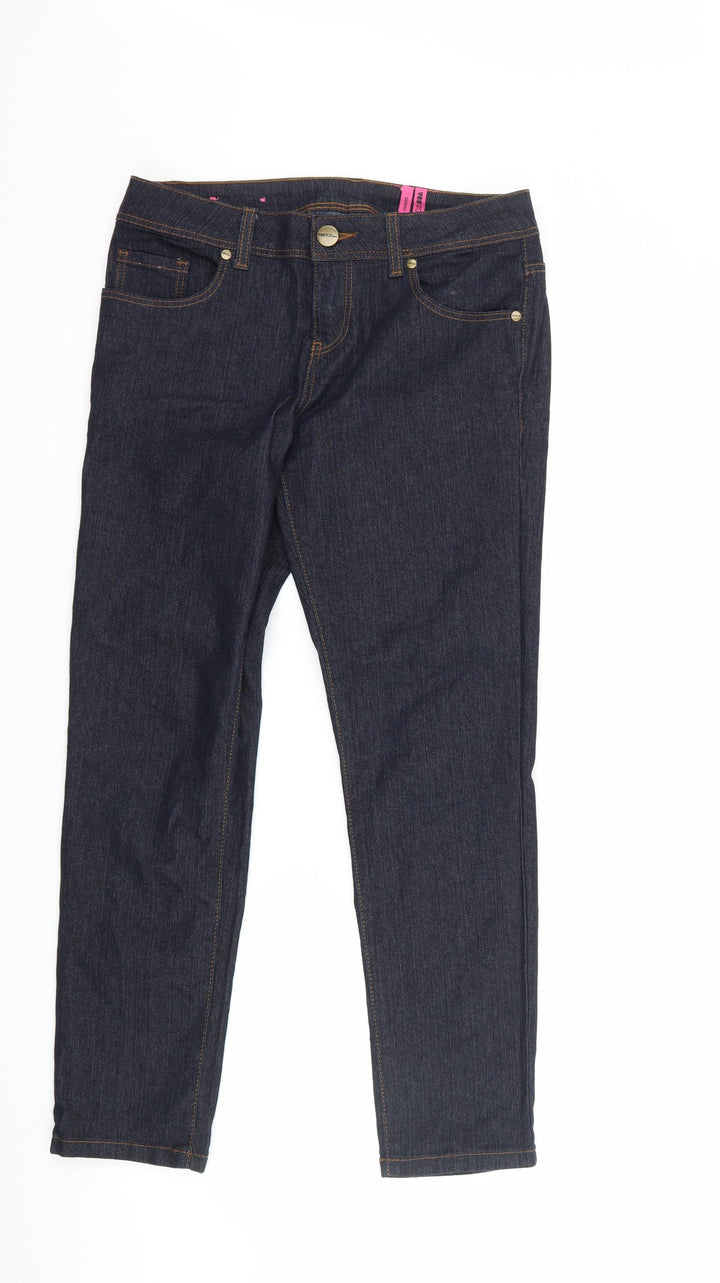 New Look Womens Blue Denim Skinny Jeans Size 10 L27 in
