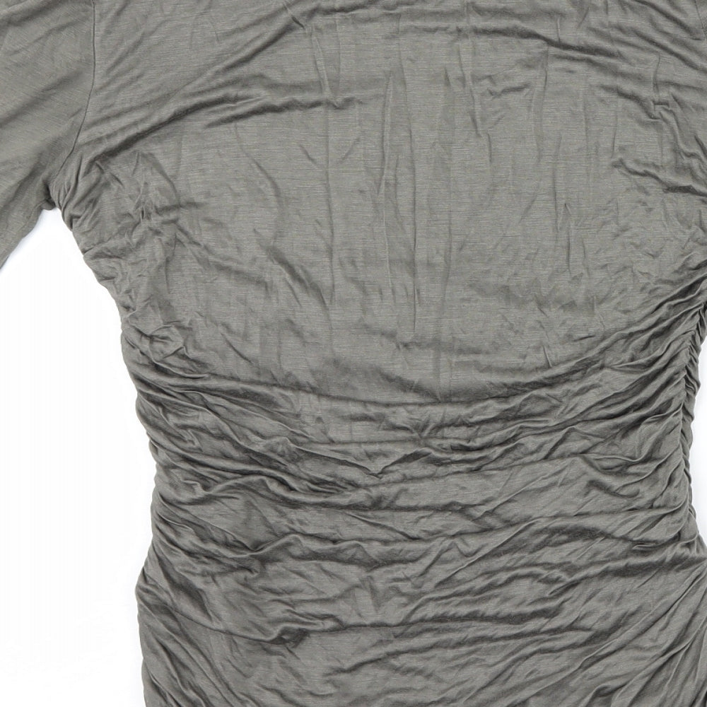 H&M Womens Grey   Basic T-Shirt Size S
