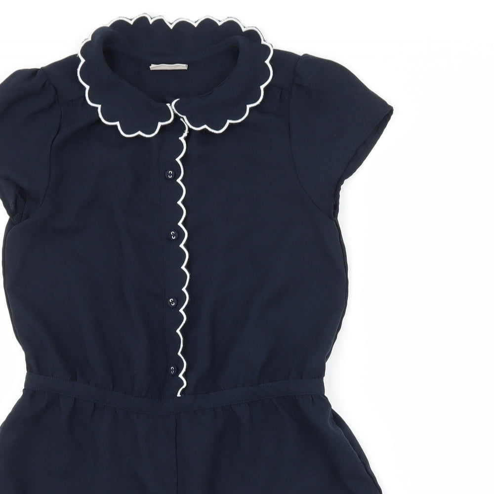 NEXT Girls Blue   Playsuit One-Piece Size 10 Years