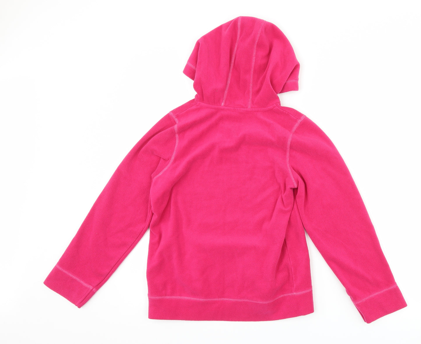 George Girls Pink  Fleece Pullover Hoodie Size 10-11 Years