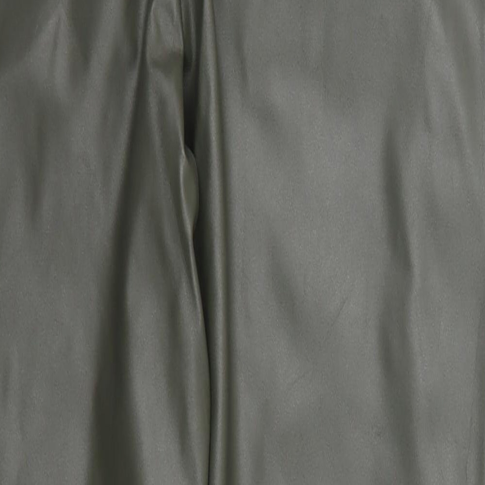 PRETTYLITTLETHING Womens Green   Trousers  Size 12 L30 in