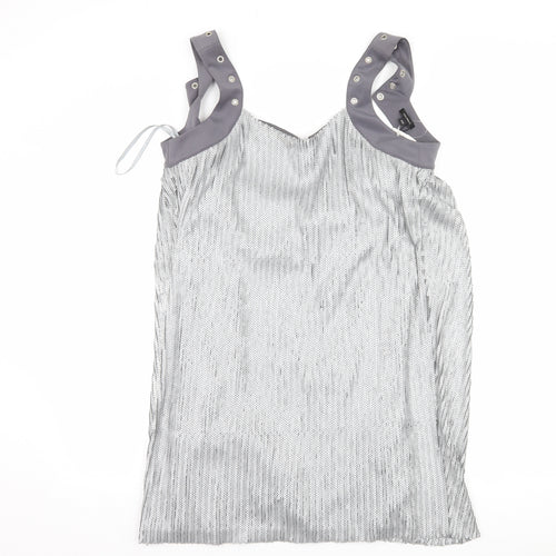 Full Circle Womens Grey   Tank Dress  Size 10