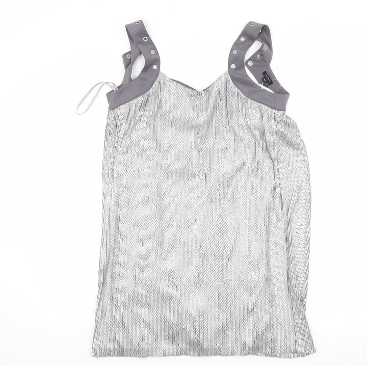 Full Circle Womens Grey   Tank Dress  Size 10