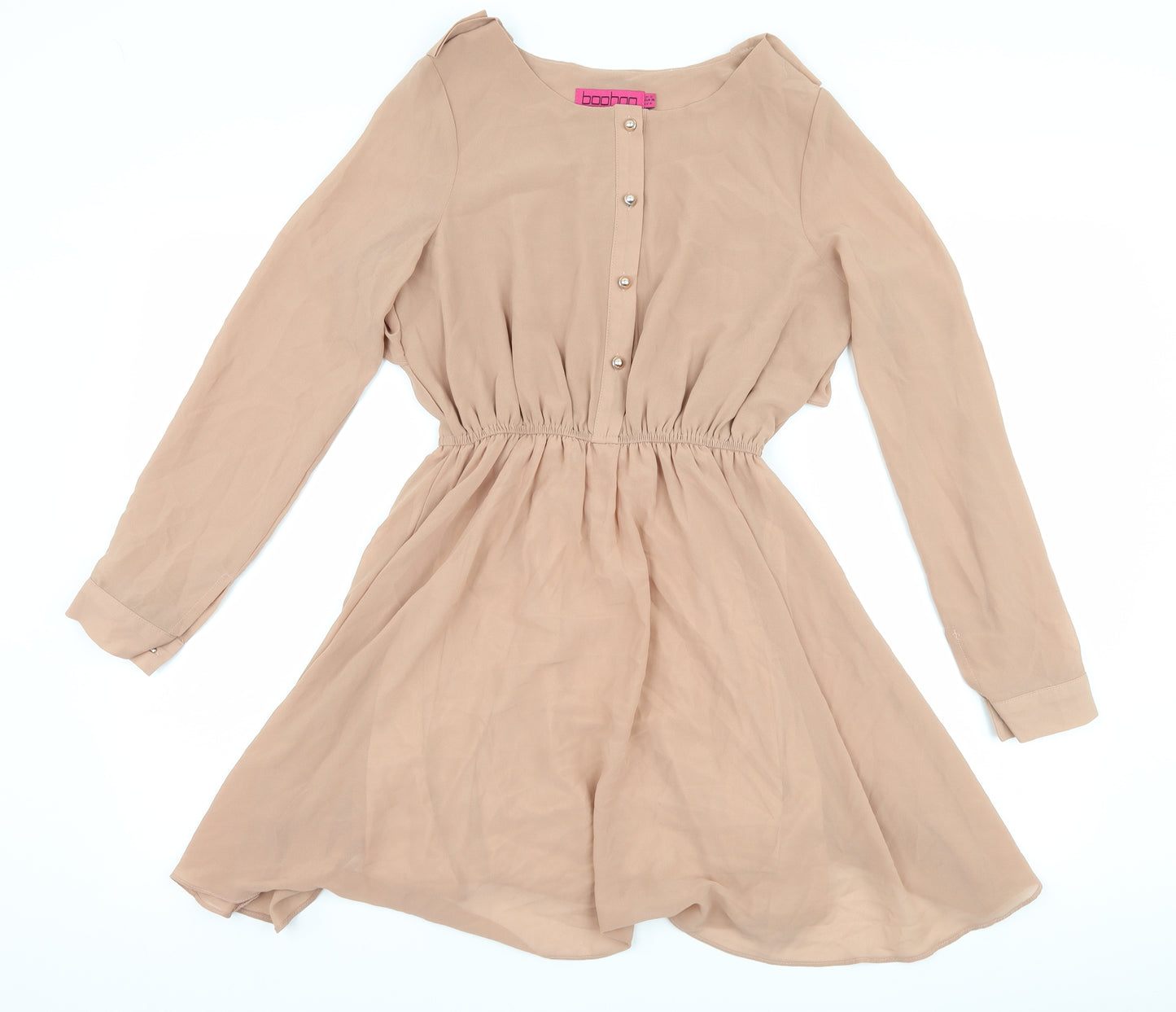 Boohoo Womens Brown   Shift  Size 8