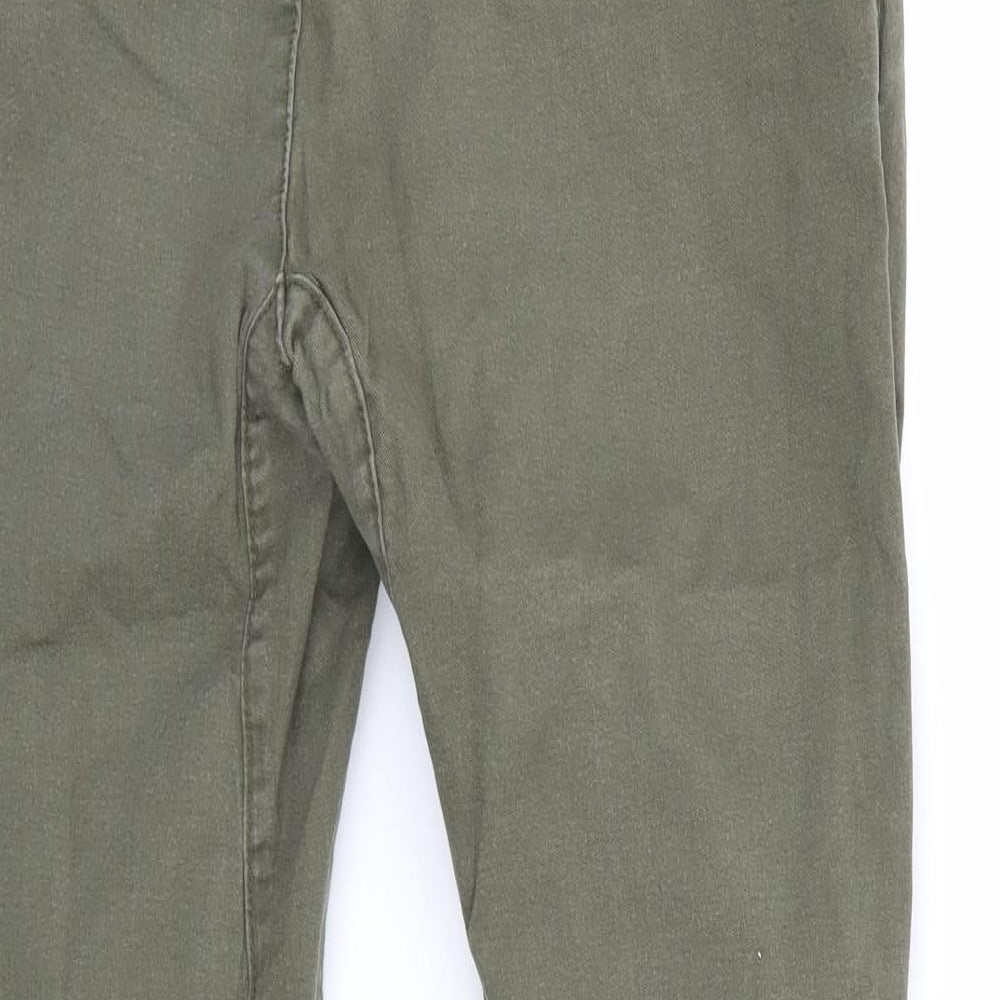 H&M Boys Green   Cargo Trousers Size 15 Years