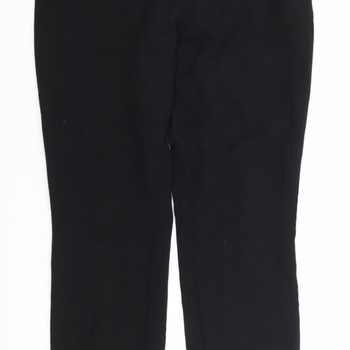 Papaya Womens Black   Trousers  Size 10 L27 in