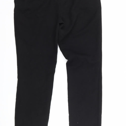 Papaya Womens Black   Trousers  Size 10 L27 in