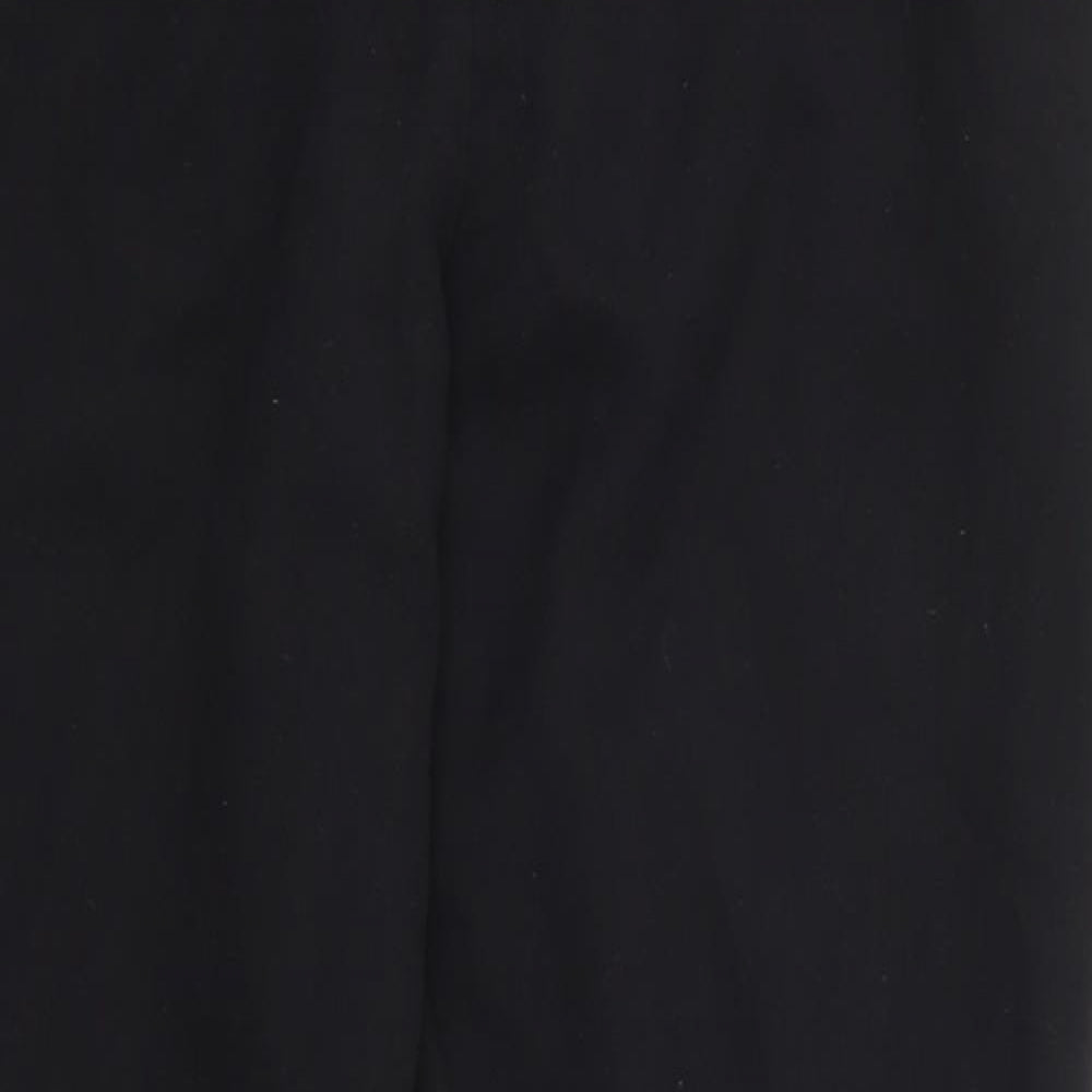 Papaya Womens Black   Trousers  Size 10 L27 in