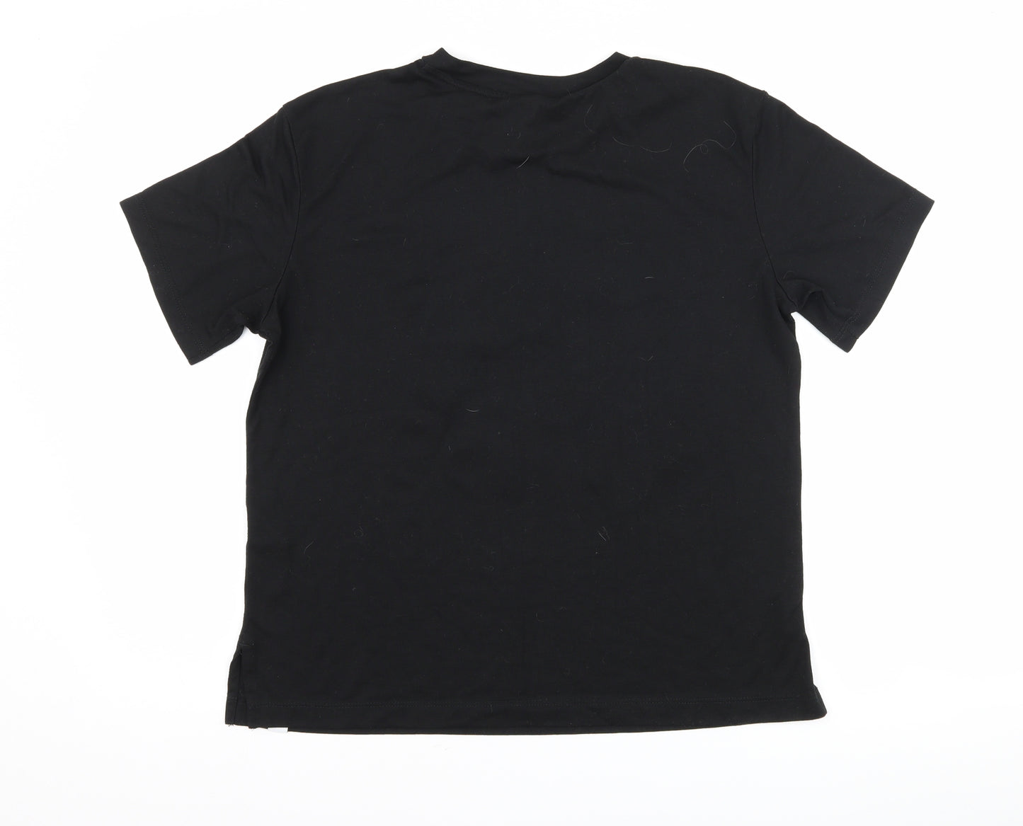 PUMA Womens Black   Basic T-Shirt Size 10