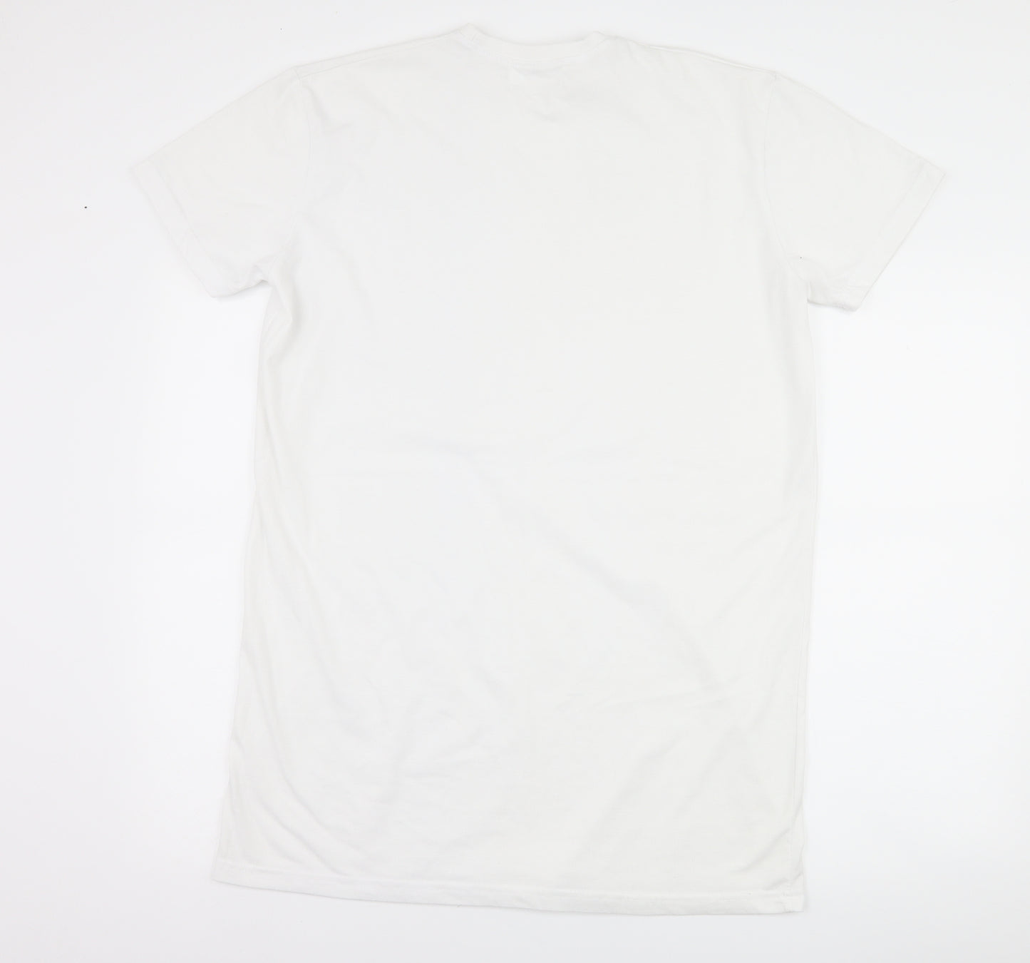 Missguided Womens White   T-Shirt Dress  Size 12