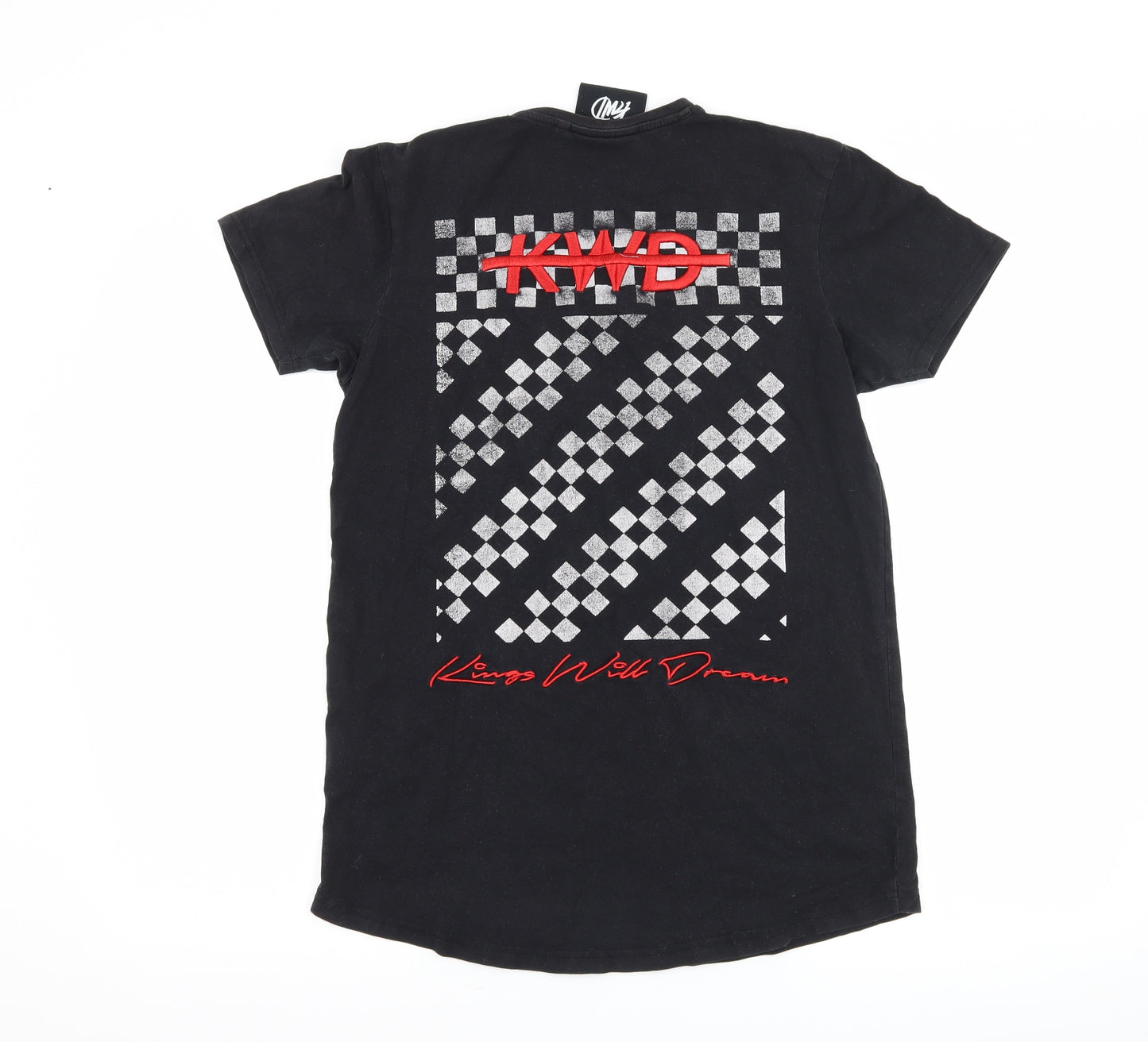 Kings Will Dream Mens Black    T-Shirt Size S  - graphic