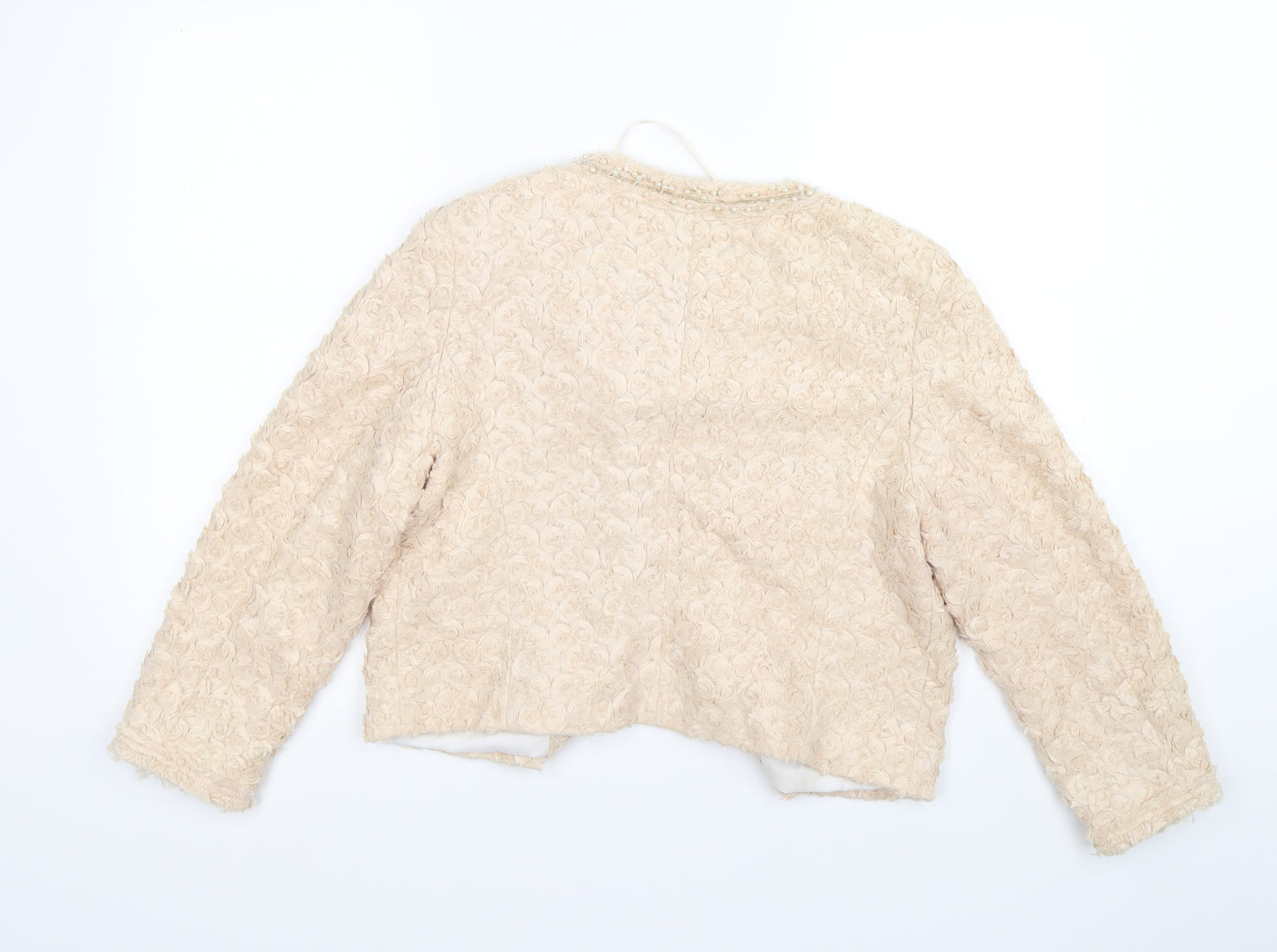 River Island Womens Beige   Jacket  Size 14