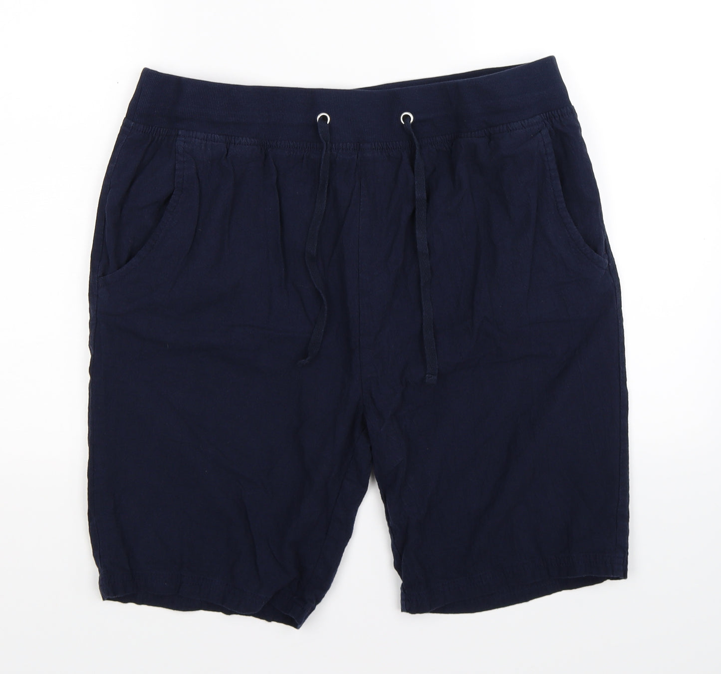 Yours Womens Blue   Culotte Shorts Size 18