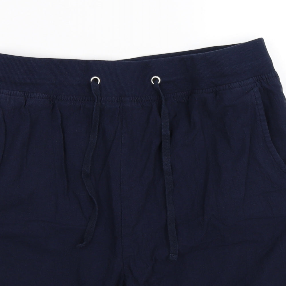 Yours Womens Blue   Culotte Shorts Size 18