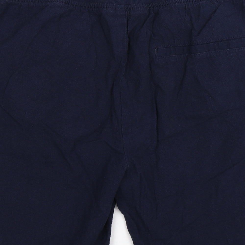 Yours Womens Blue   Culotte Shorts Size 18