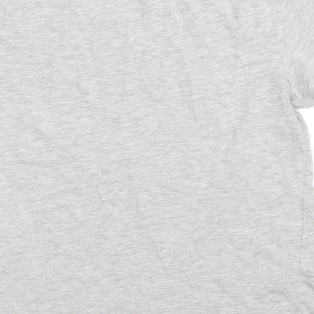 H&M Womens Grey   Basic T-Shirt Size S  - treschic