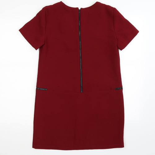 Topshop Womens Red   Shift  Size 10