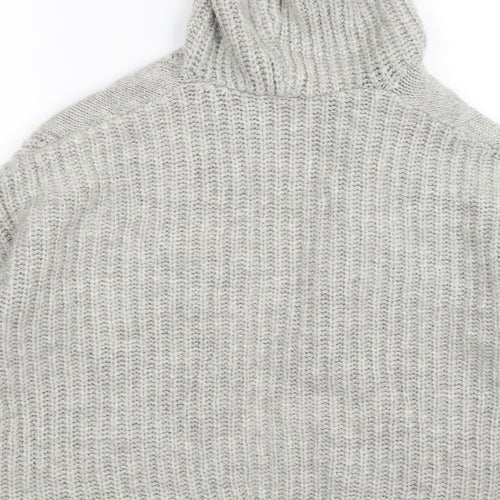 Preworn Womens Grey  Knit Cardigan Jumper Size M