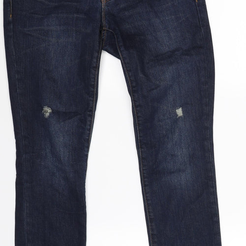 Gap Womens Blue  Denim Straight Jeans Size 26 L28 in