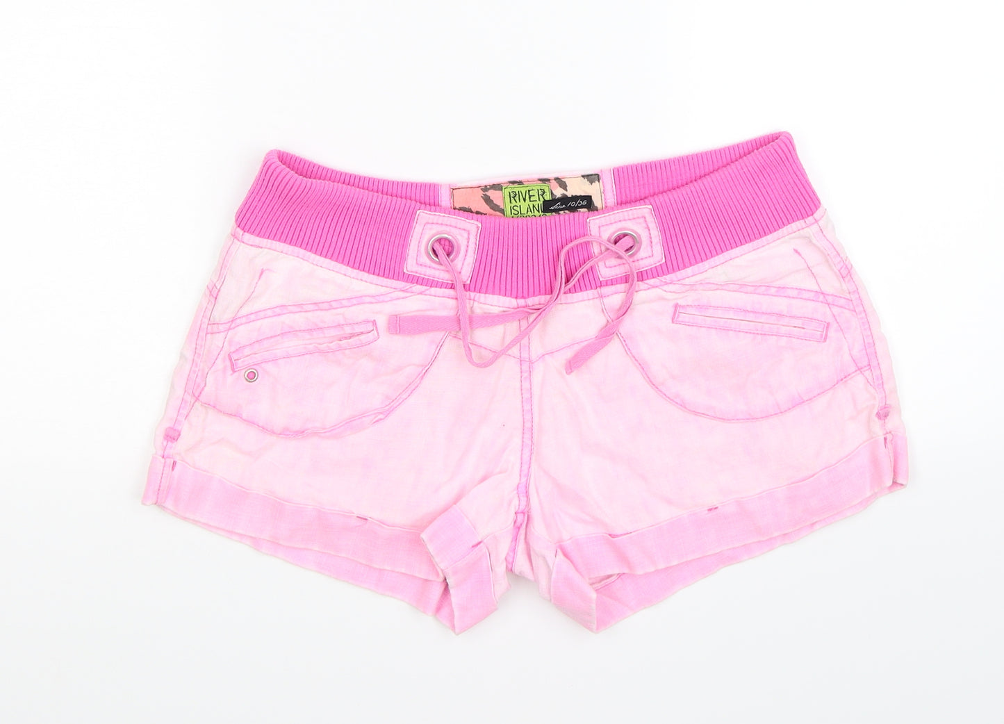 River Island Womens Pink   Hot Pants Shorts Size 10