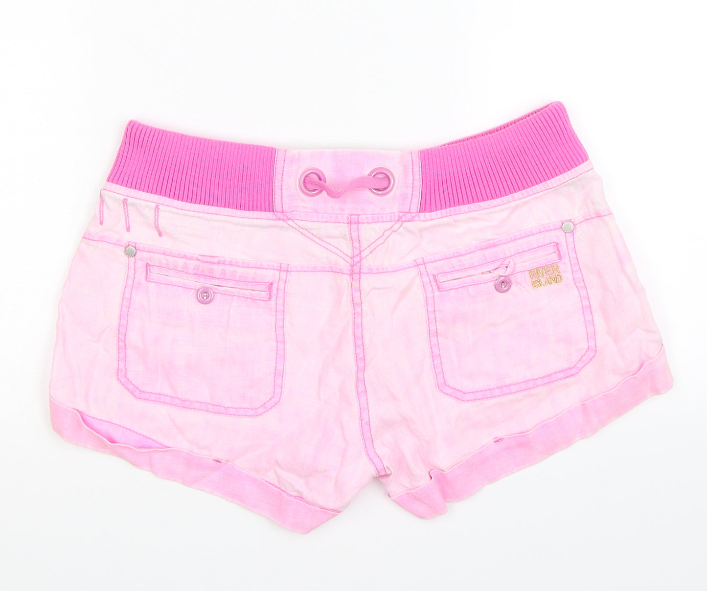 River Island Womens Pink   Hot Pants Shorts Size 10