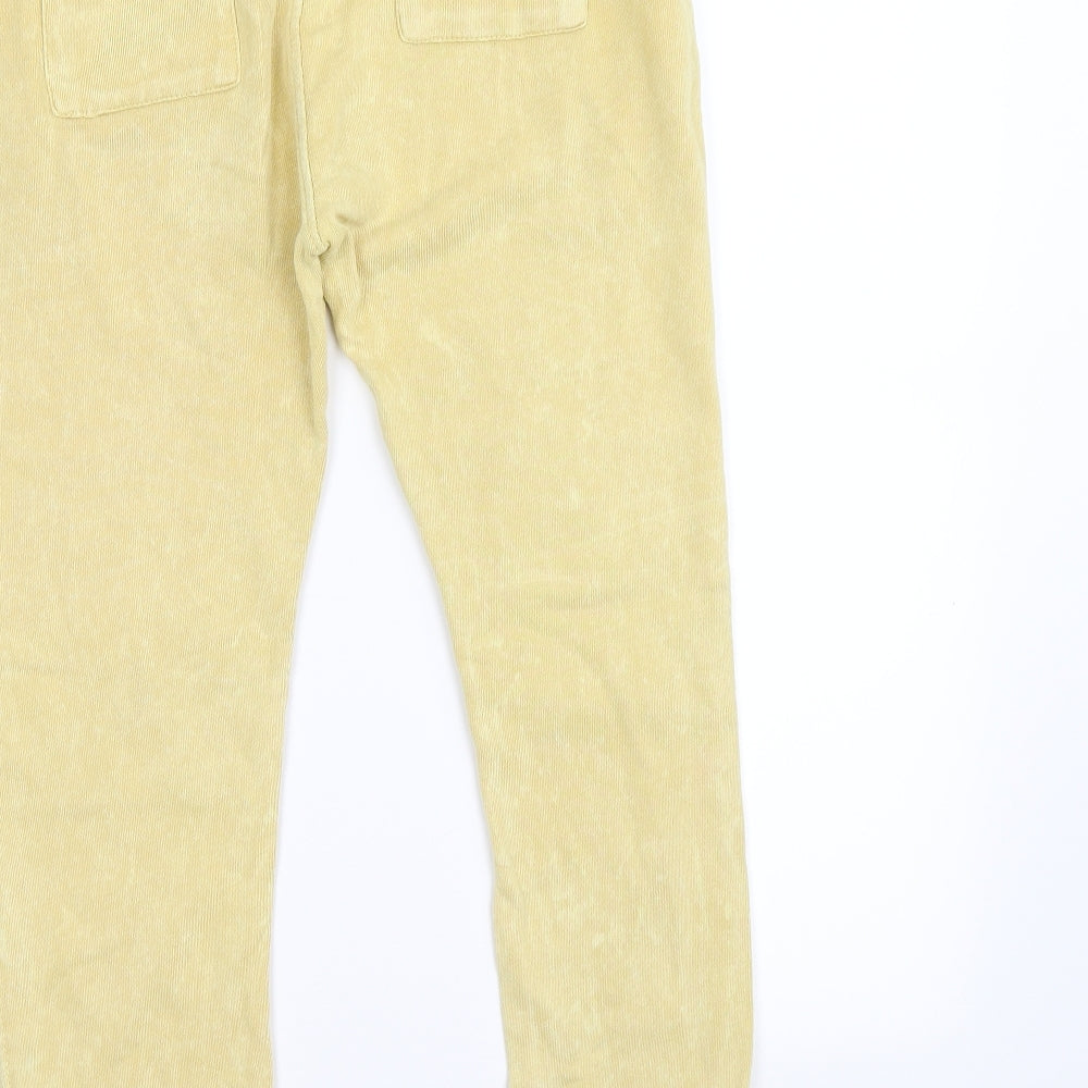 Zara Boys Yellow  Jersey Jogger Trousers Size 9-10 Years