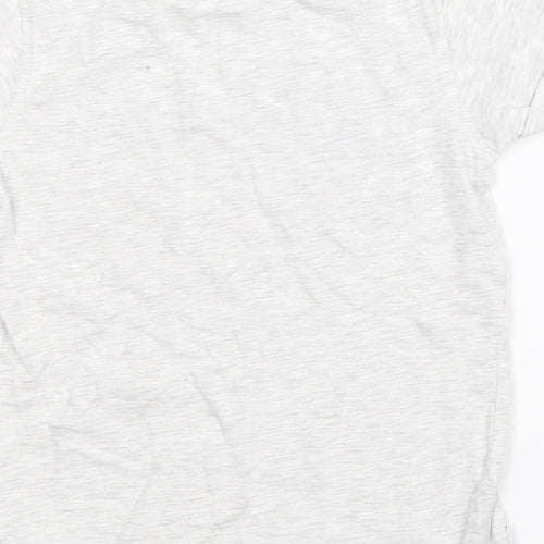 George Boys Grey   Basic T-Shirt Size 6-7 Years  - athletic