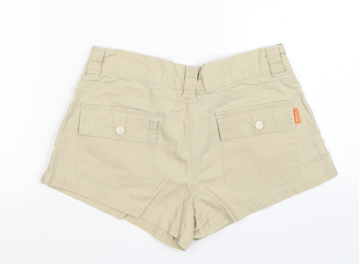 nisko Womens Beige   Cargo Shorts Size S