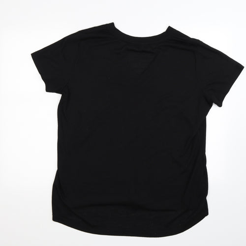F&F Womens Black   Basic T-Shirt Size 20