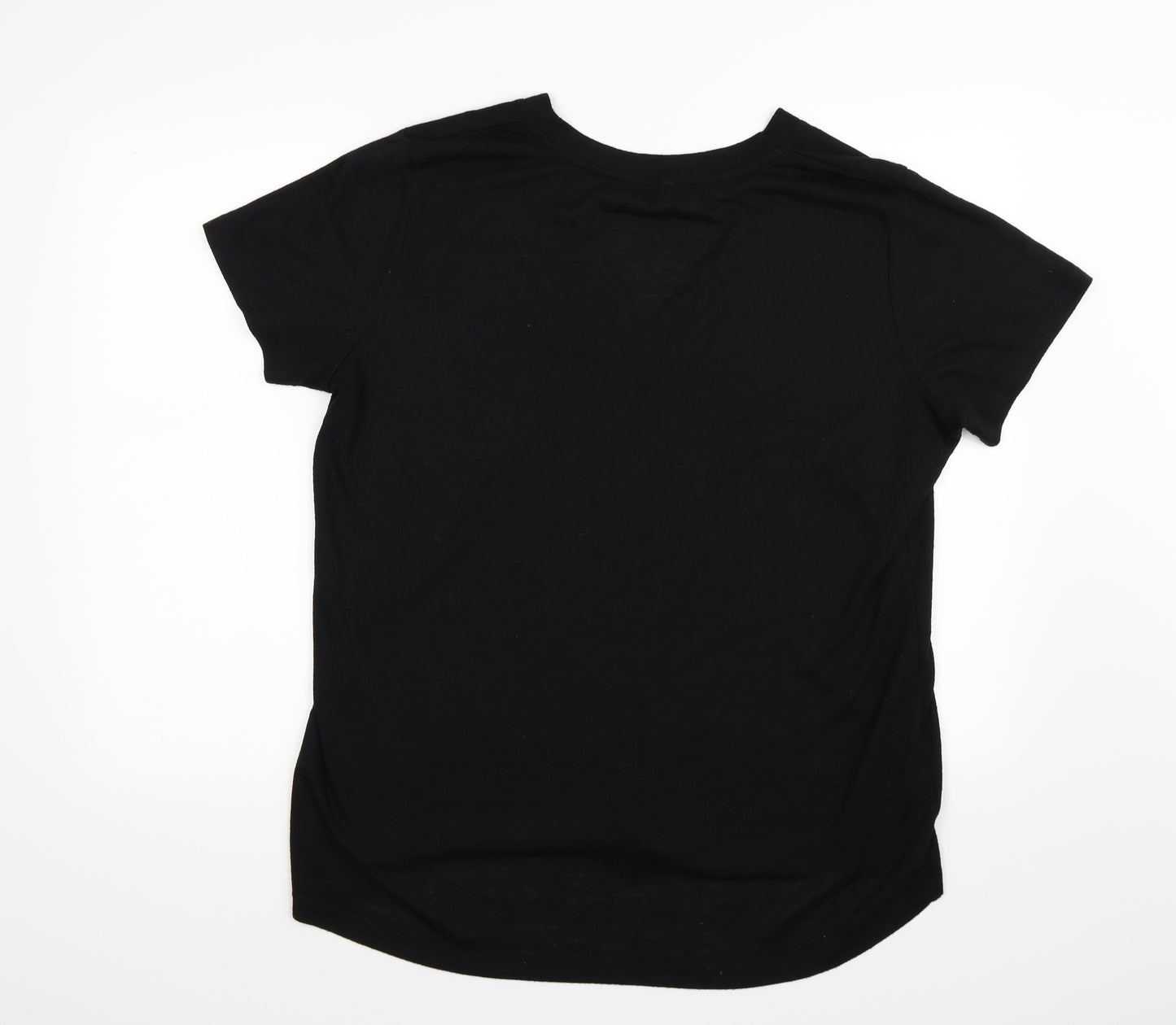 F&F Womens Black   Basic T-Shirt Size 20