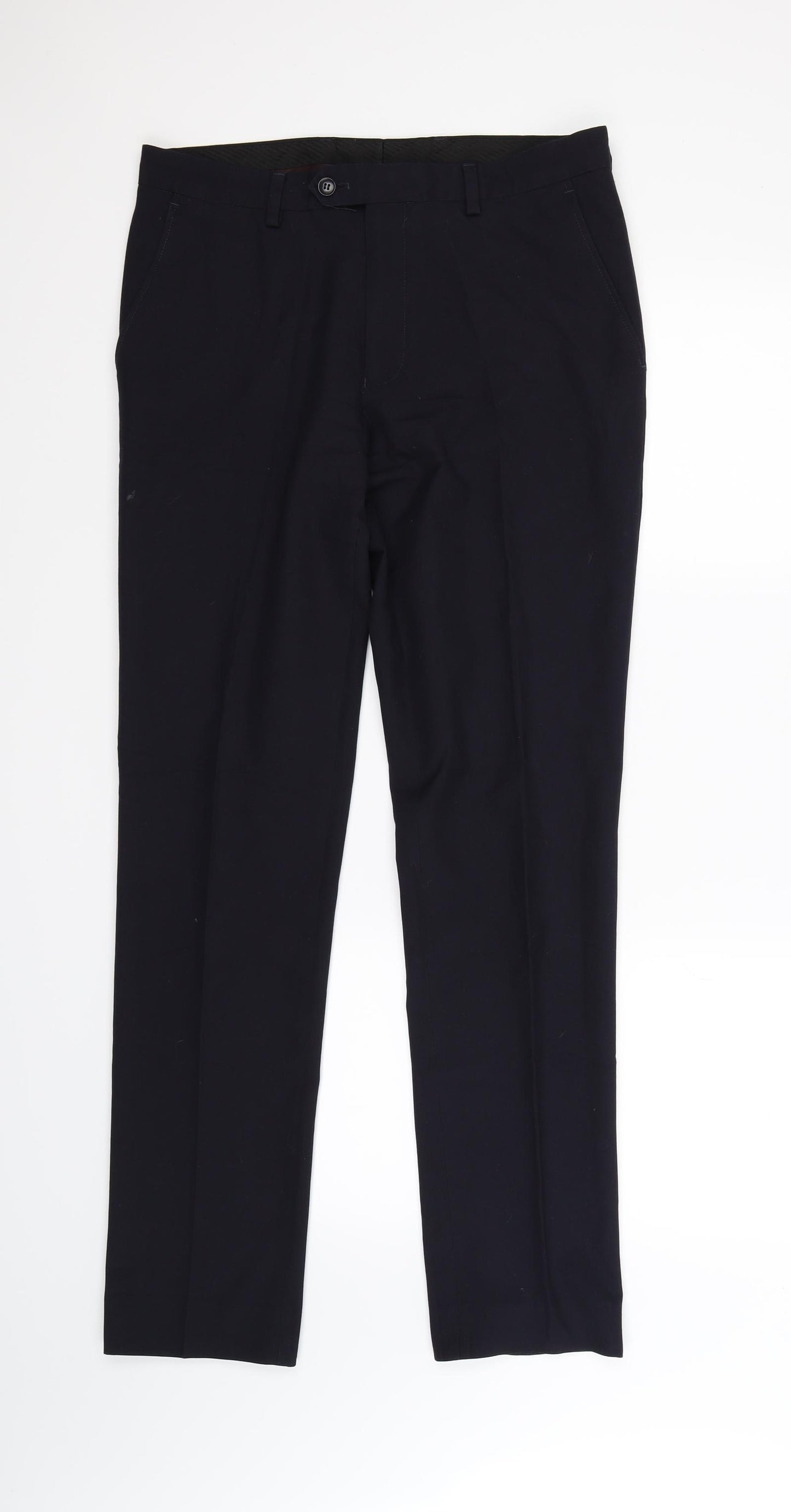 NEXT Mens Blue   Dress Pants Trousers Size 32 L33 in