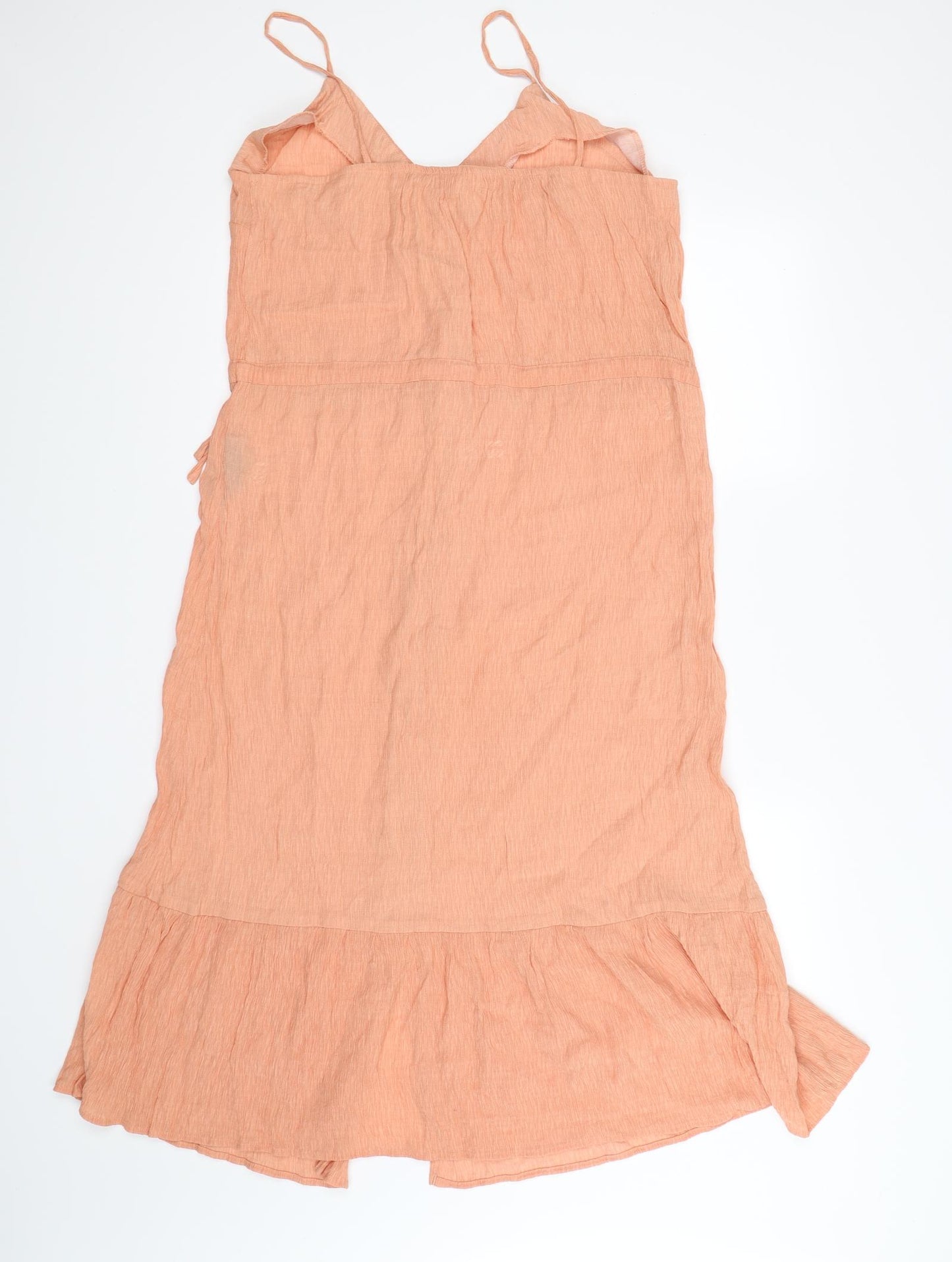 Primark Womens Orange   Tank Dress  Size 16