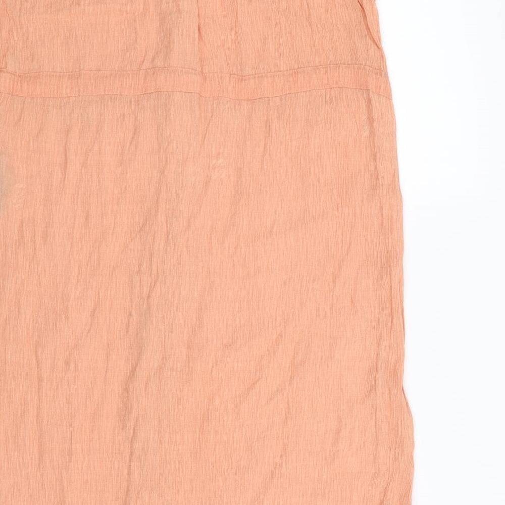 Primark Womens Orange   Tank Dress  Size 16