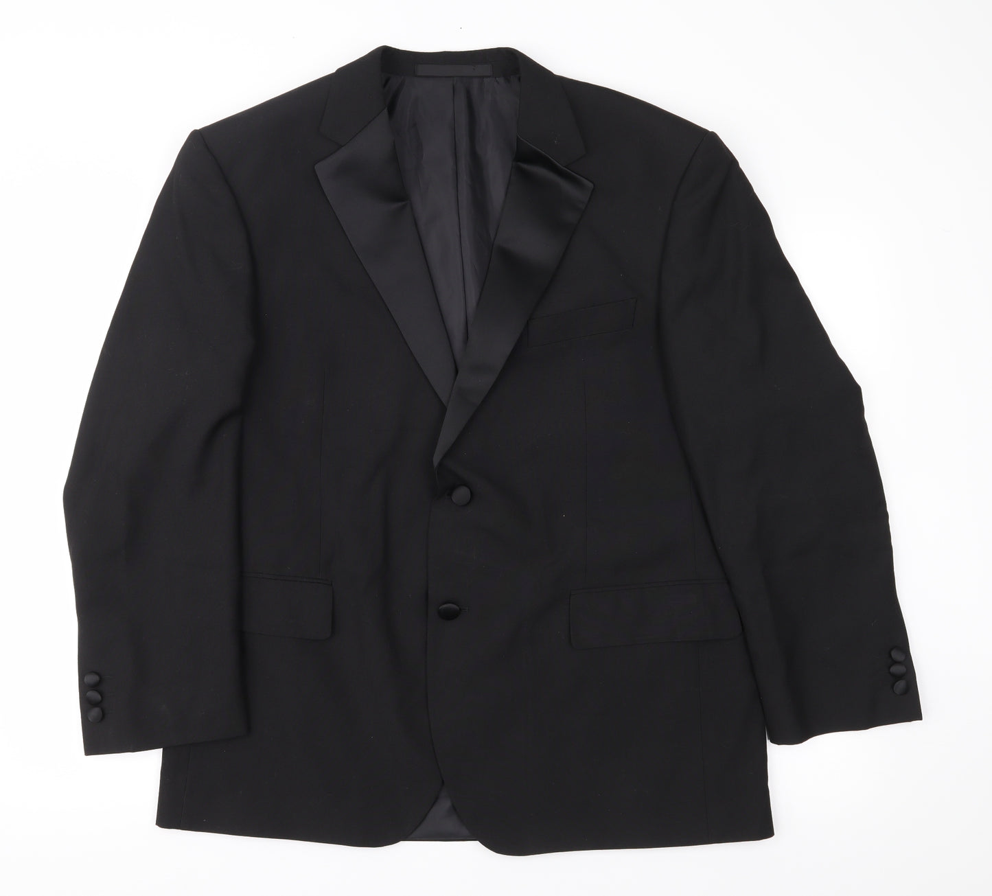 Marks and Spencer Mens Black   Tuxedo Suit Jacket Size 42